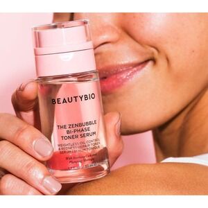 BeautyBio The ZenBubble Bi-Phase Toner Serum Oil Control Redness Repair 1.7fl oz
